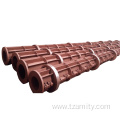 Electric concrete pole molds